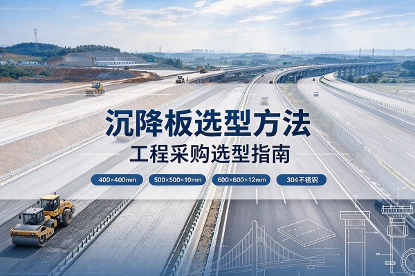 孟津沉降板选择方法