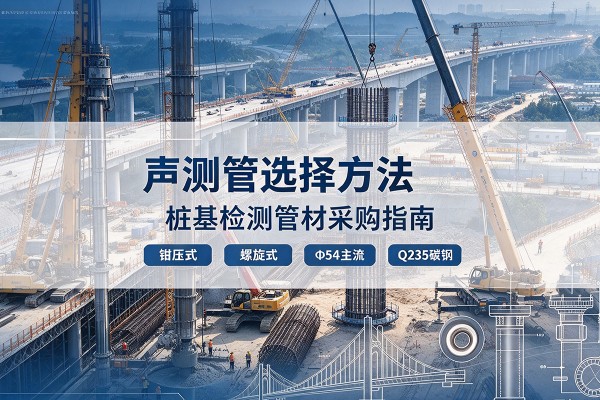 孟津声测管选型标准