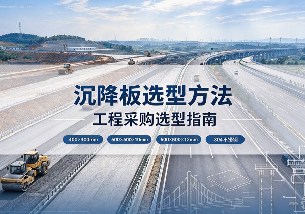 孟津沉降板选择方法