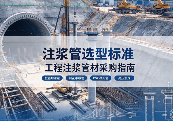 孟津注浆管选型标准